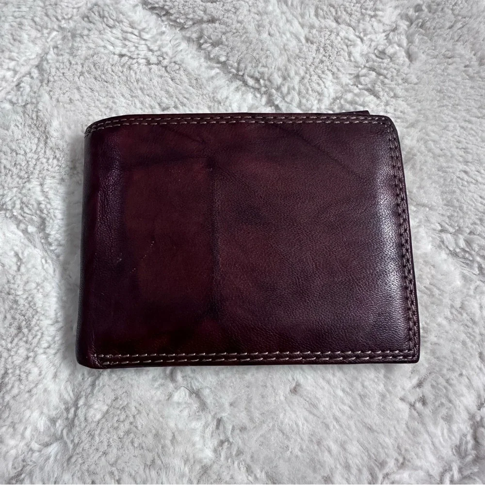 Buxton | Brown Genuine Leather Wallet